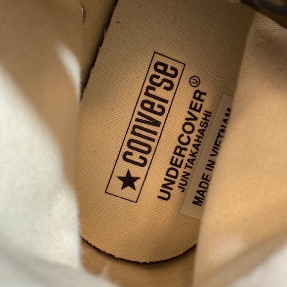 Converse x Undercover Chuck 70 Hi Warrior Camo Sneakers - Picture 8 of 13